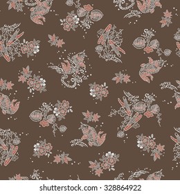 Japanese style carp pattern