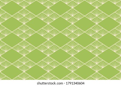 Diseño de estilo japonés, fondo vectorial.