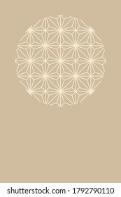 Japanese style design, vector background.