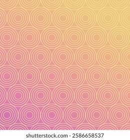 Japanese style geometric gold pattern background decoration