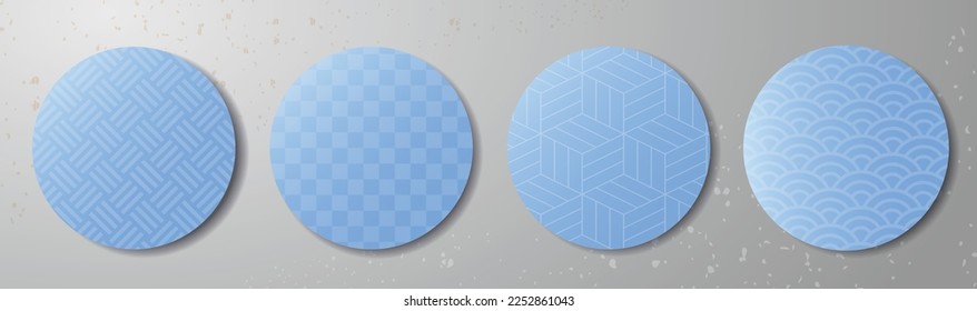 Japanese style material Japanese pattern template background headline luxury