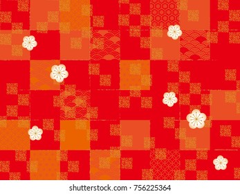 Japanese style pattern