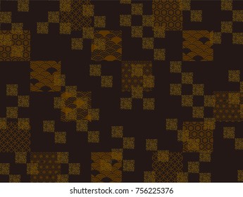 Japanese style pattern