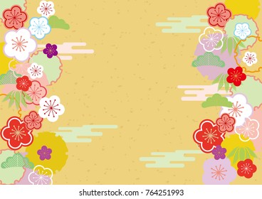 Japanese style pattern