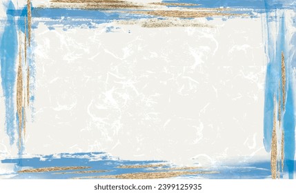 japanischer Musterhintergrund, mit einer Bürste auf Farbverlauf-Hintergrund