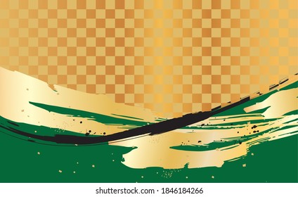 It is a Japanese style pattern of beautiful Japanese plum blossoms.
