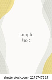 Japanese style pattern frame material