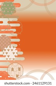 Japanese style Japanese pattern material pattern