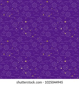 Japanese style pattern. Seamless pattern.