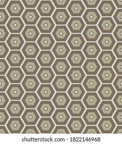 Japanese style retro vintage seamless pattern background polygon geometry cross frame