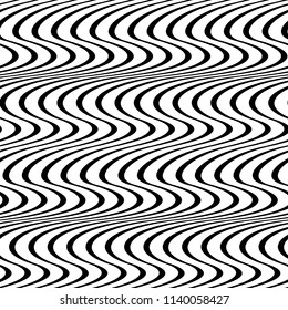 Japanese style ripple pattern