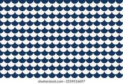 Japanese style tear drop pattern
