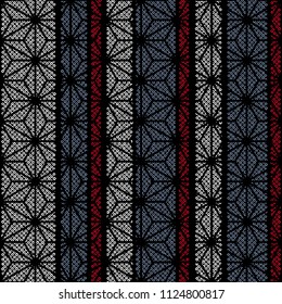 Japanese style tradition pattern,
This painting continues repeatedly,
Oriental ornament illustration,
