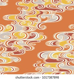 Japanese style Watermelon pattern,
This painting continues repeatedly,
