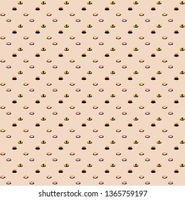 Japanese Sushi Pattern Seamless Background