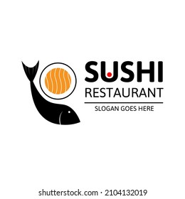 japanese Sushi restaurant logo design inspiration