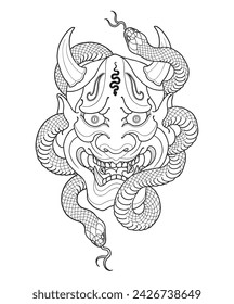 japanese tattoo coloring page, japanese tattoo, tattoo coloring page, coloring page.