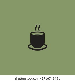 Diseño de Vector plano de icono de taza de té japonés.