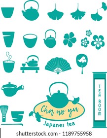 Japanese tea Illustration