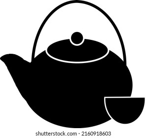 Japanese tea pot green tea jasmine tea oolong tea Chinese restaurant Asian cuisine