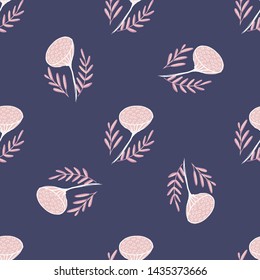 Japanese template with japanese flowers lotus for decorative design. Fabric pattern. Beautiful vector background. 