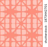 Japanese Tie Dye Seamless Pattern. Premium Japanese Clothes Pattern. Geometric Bohemian Asian Tie Dye Design. Elegant Kimono Textile. Organic Shibori Seamless Pattern. Deco Arc Shape Texture
