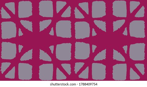 Patrón Seamless De Tye Japonés. Patrón retro Shibori Seamless. Textura de tinte geométrico bohemio asiático. Elegante Tela Kimono. Impresión de Ricos Ricos Ricos Vestidos VIP Japoneses. Diseño de formas de shell Boho