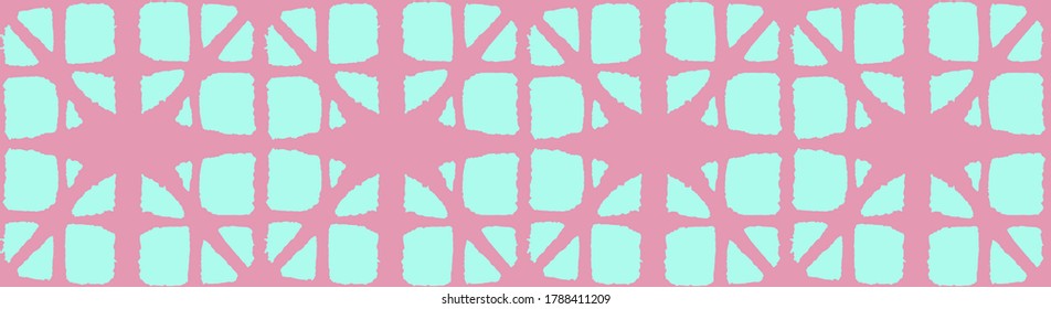 Japanese Tie Dye Seamless Pattern. Bohemian Kimono Textile. Geometric Bohemian Asian Tie Dye Print. Deco Curve Arc Design Organic Shibori Seamless Pattern. Luxurious Japanese Clothes Texture.