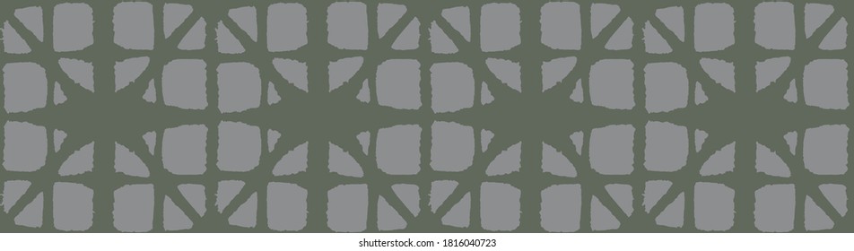 Patrón Seamless De Tye Japonés. Curva de formas de deco Diseño Textura de tinte geométrico bohemio asiático. Glamour Kimono Textil. Impresión de ropa japonesa premium. Patrón de Shibori Orgánico sin Marea.