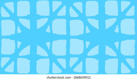 Japanese Tie Dye Seamless Pattern. Bohemian Geometric Asian Tie Dye Texture. Elegant Kimono Textile. Boho Curve Arc Pattern Luxurious Japanese Clothes Design. Artistic Shibori Seamless Pattern.