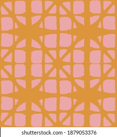 Patrón Seamless De Tye Japonés. Textura de ropa japonesa premium.