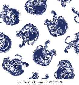 Japanese tiger pattern
