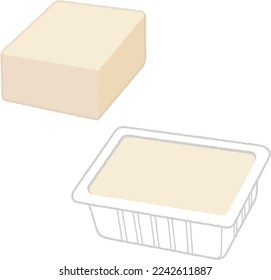 Japanese tofu and tofu packs