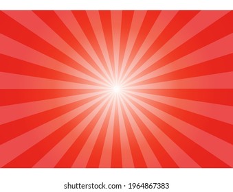 Japanese traditional background with radiation.　Japanese.　New Year .