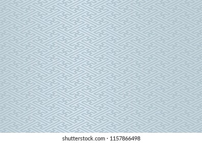 Japanese traditional geometric pattern vector background