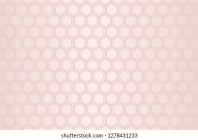 Japanese traditional geometric pattern vector background pink