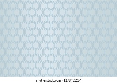 Japanese traditional geometric pattern vector background blue