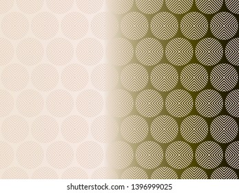 Japanese traditional  geometric pattern vector background 