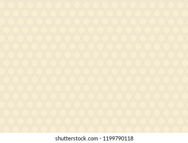 japanese traditional  Kagome pattern in yellow background