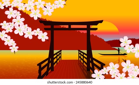 京都 風景イラスト の画像 写真素材 ベクター画像 Shutterstock