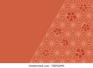 Japanese traditional pattern background