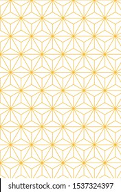 Japanese traditional pattern for the background. Pattern for the Japanese textile. Vector. Graphic. Wabi-sabi.