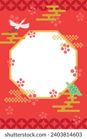 Japanese traditional pattern  background. vector illustration.