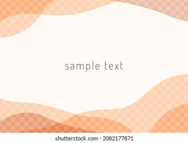 Japanese traditional pattern frame material