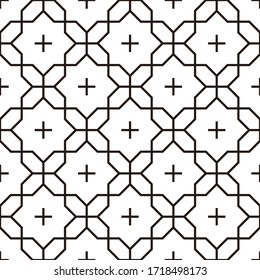 Japanese traditional pattern, line cross pattern