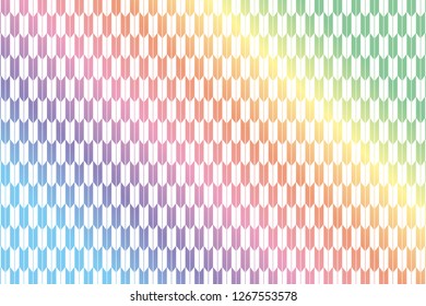 Japanese traditional pattern, material for coming-of-age ceremony, oriental style pattern