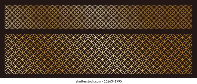 
Japanese traditional pattern "Shippo pattern"