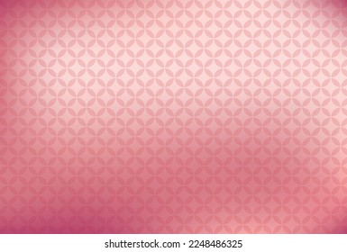 Japanese traditional pattern Shippo pattern background