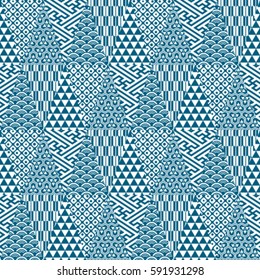 Japanese traditional pattern - triangle