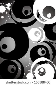 Japanese traditional  pattern-dark